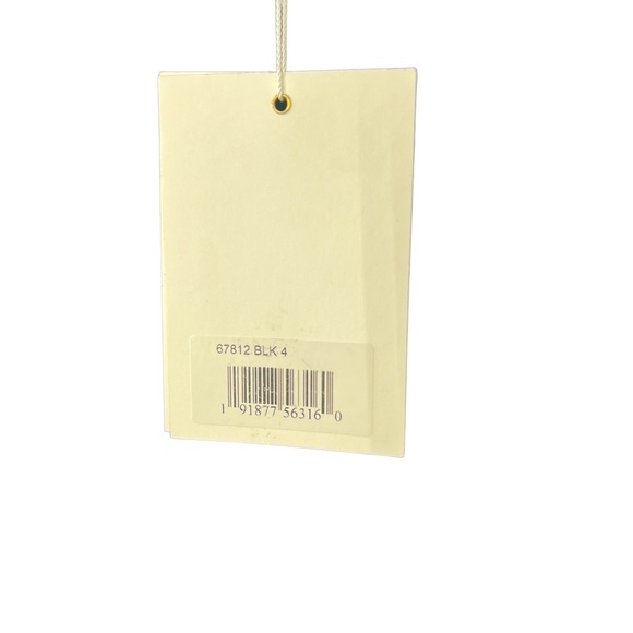 NWT Ieena for Mac Duggal Rhinestone Embellished V Neck Gown 4 - Picture 7 of 9